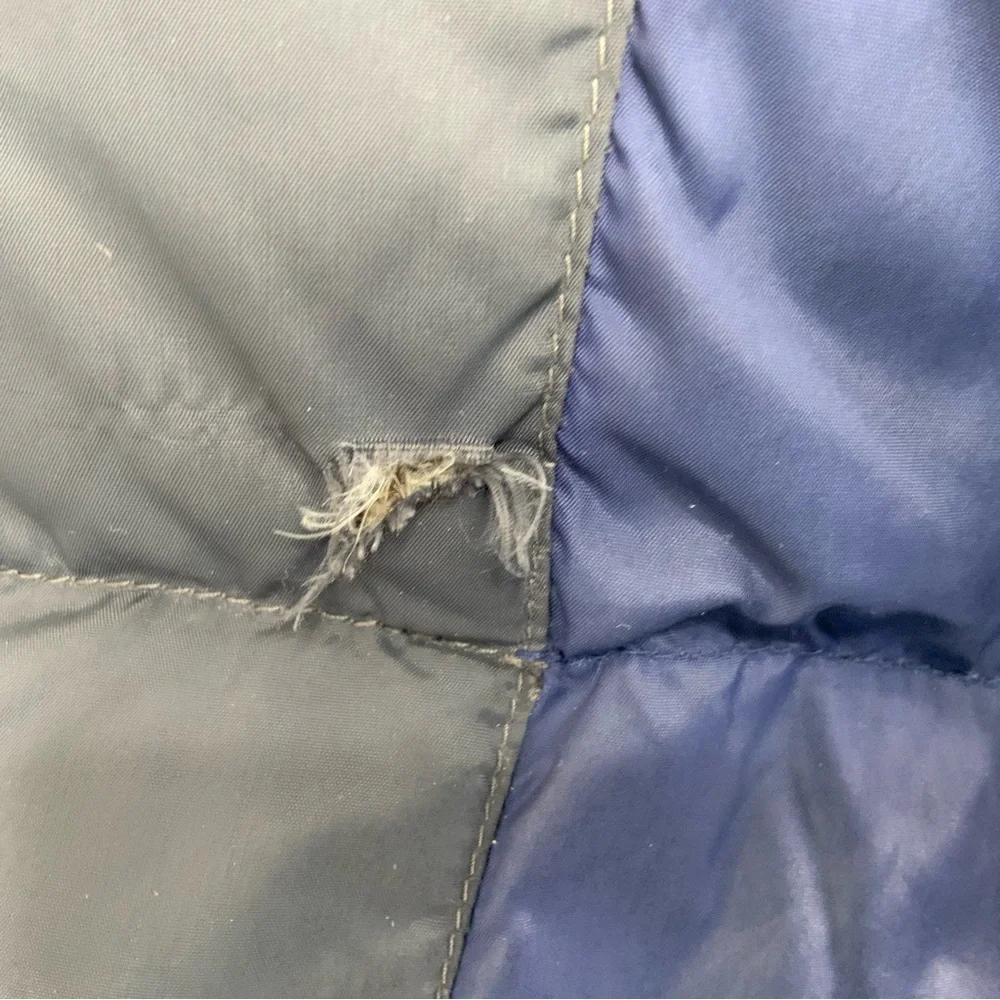 The North Face Men’s 1996 Retro Down Blue and Gray Nuptse‎ Jacket. Size Large.